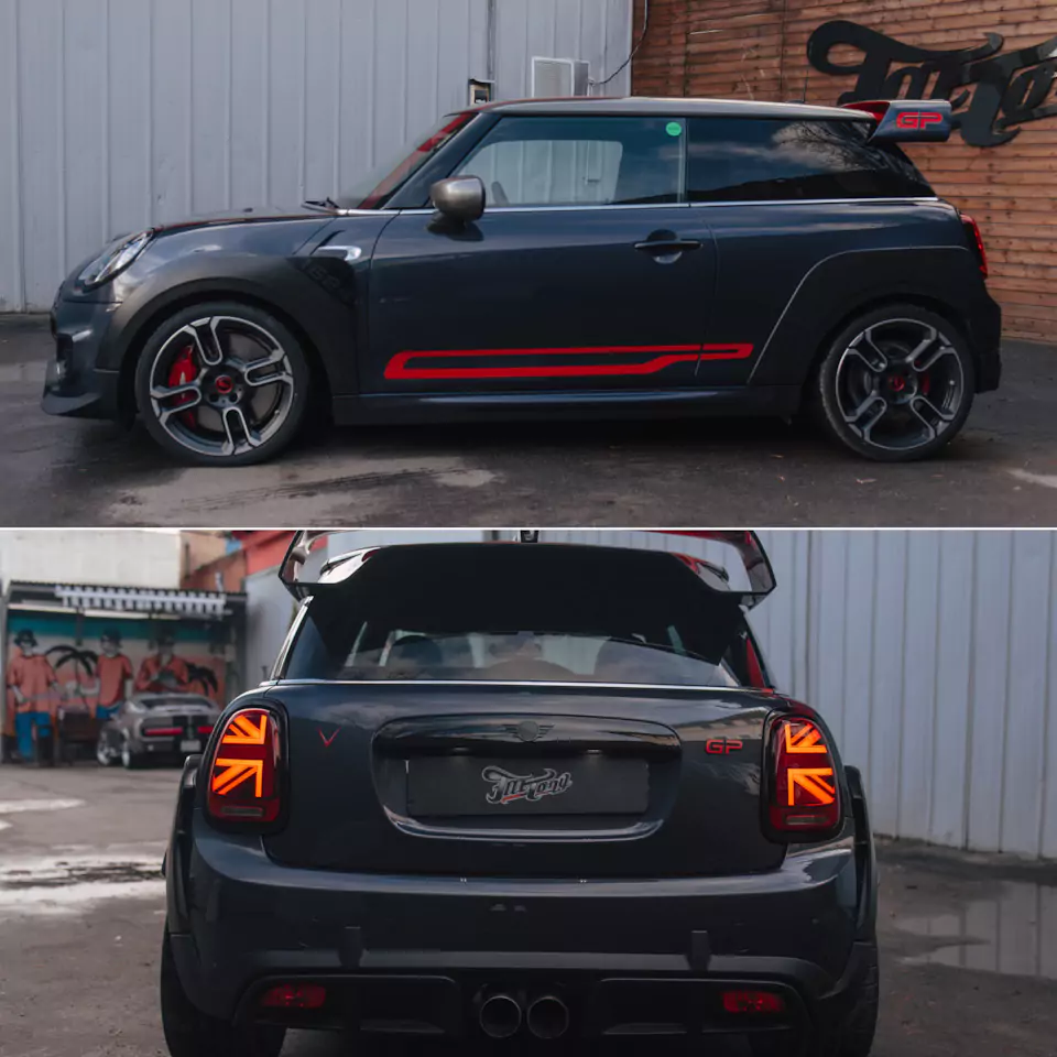 Оклеили в дизайн Mini Cooper GP
